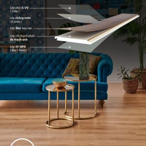 Sàn Thạch Anh Kobler Quartz KQ460